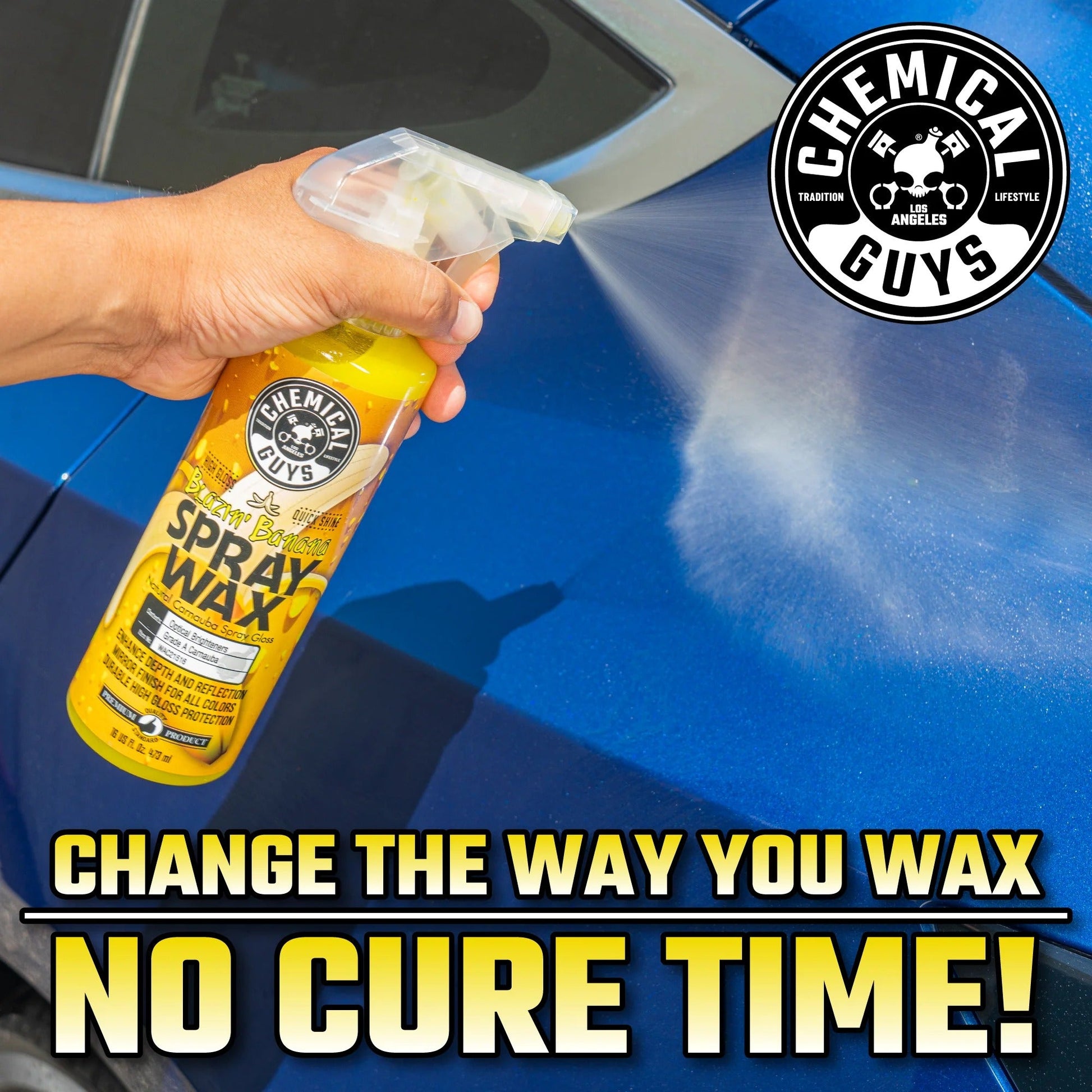 Blazin' Banana Carnauba Spray Wax (16oz) - Chemical Guys