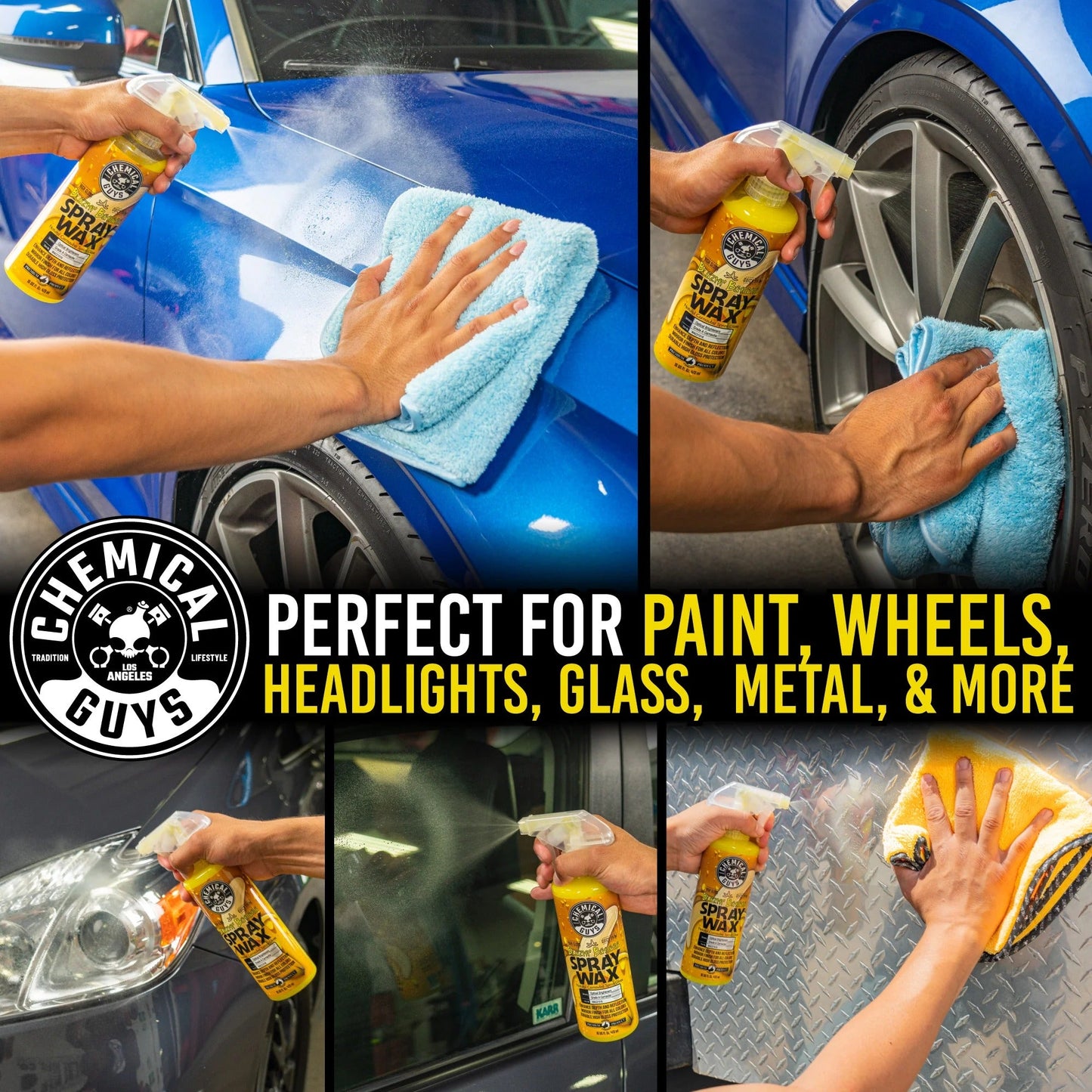 Blazin' Banana Carnauba Spray Wax (16oz) - Chemical Guys