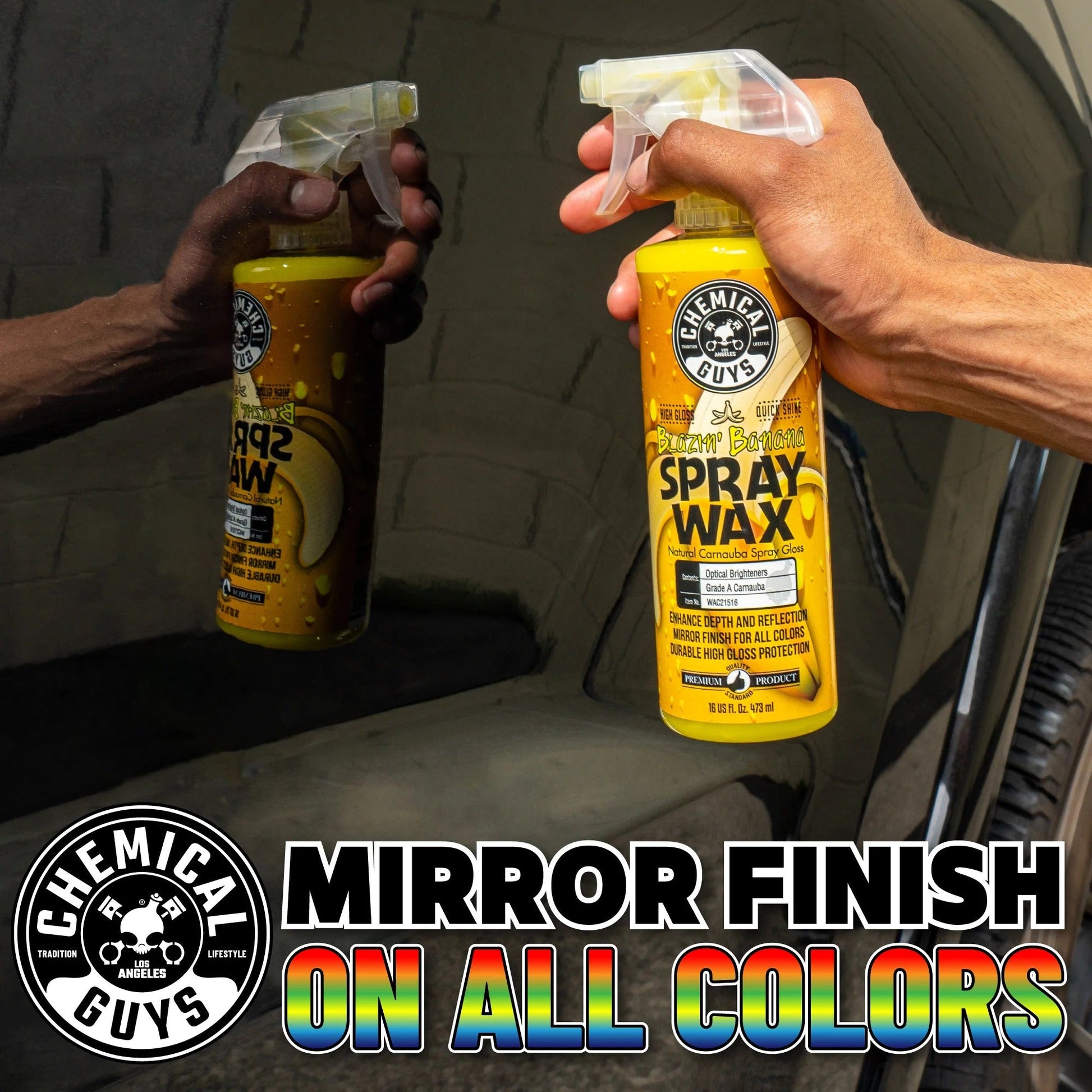 Blazin' Banana Carnauba Spray Wax (16oz) - Chemical Guys