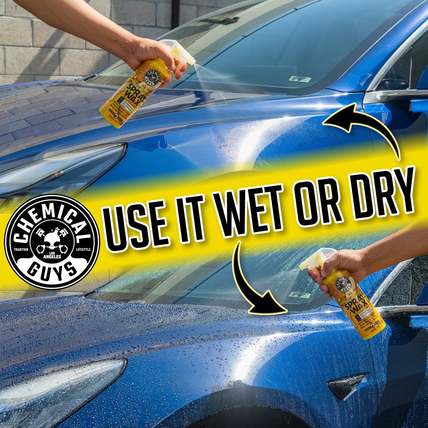 Blazin' Banana Carnauba Spray Wax (16oz) - Chemical Guys