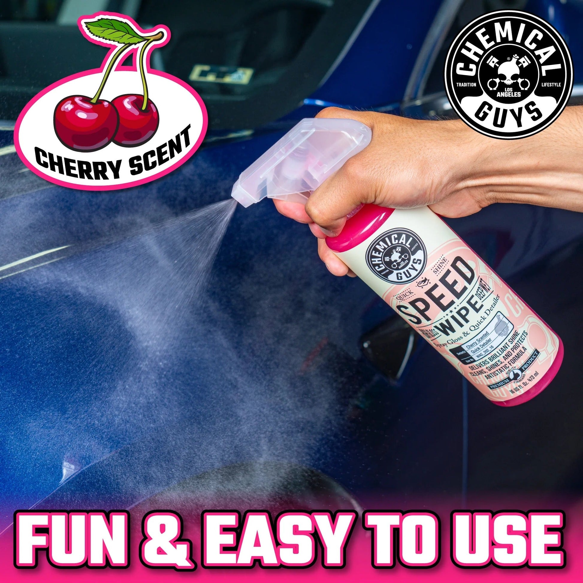 Speed Wipe Spray & Streak Free Quick Shine - Chemical Guys