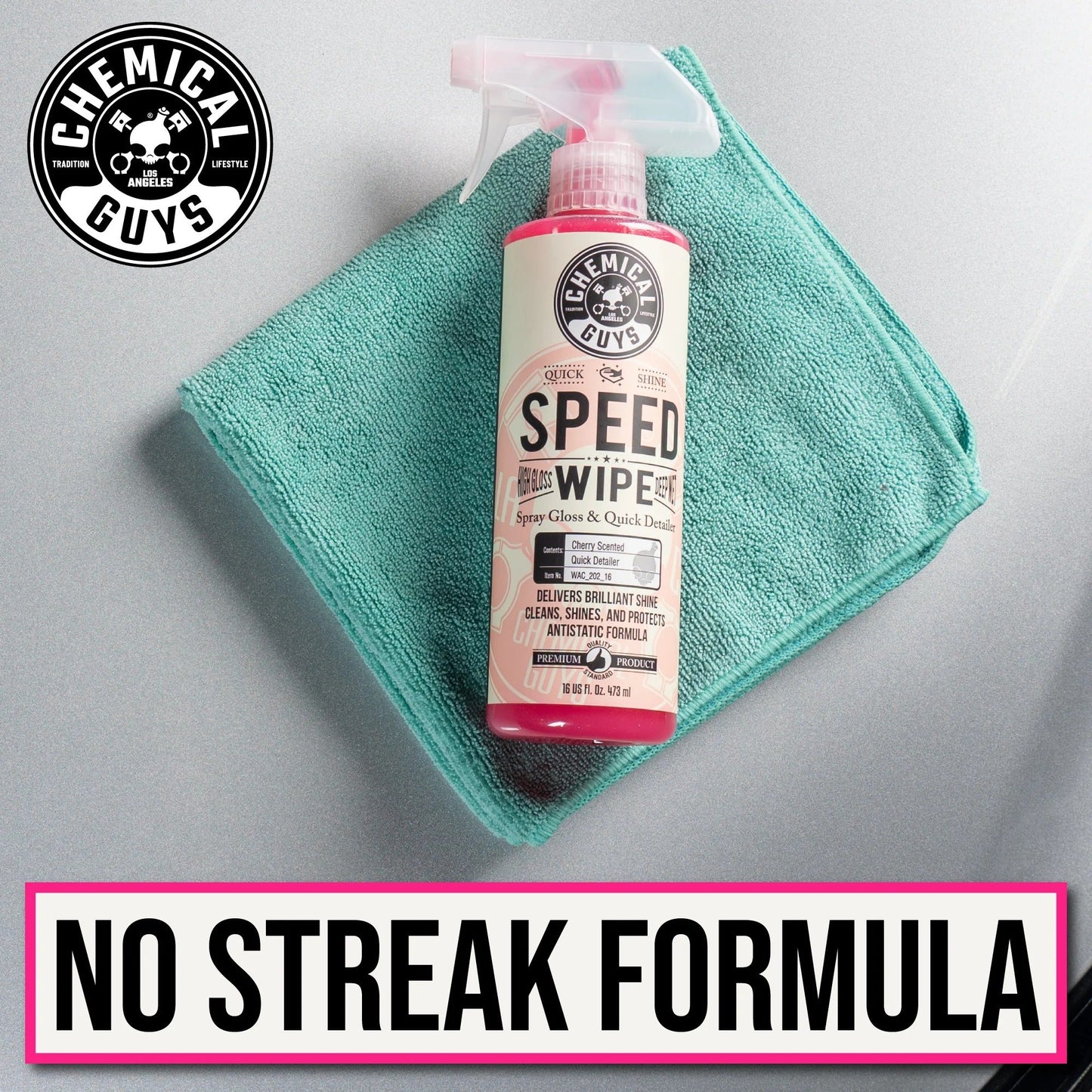Speed Wipe Spray & Streak Free Quick Shine - Chemical Guys