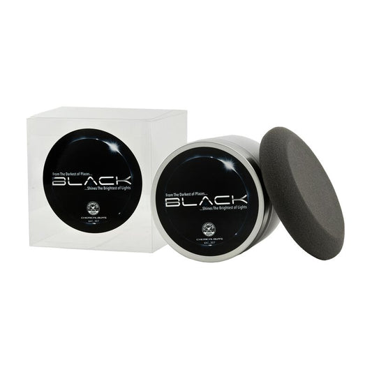 Black Luminous Glow Infusion Wax For Black And Dark Colored Cars (8oz)