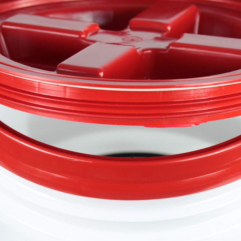 Red Plastic Gamma Seal Cover Chemical Guys