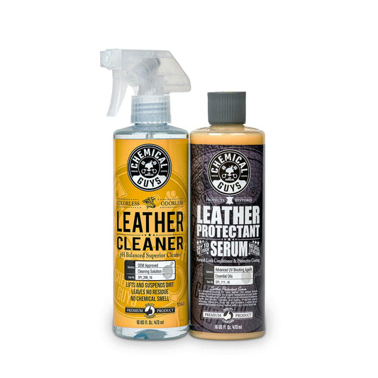 Leather Care Protection Complete Kit Chemical Guys