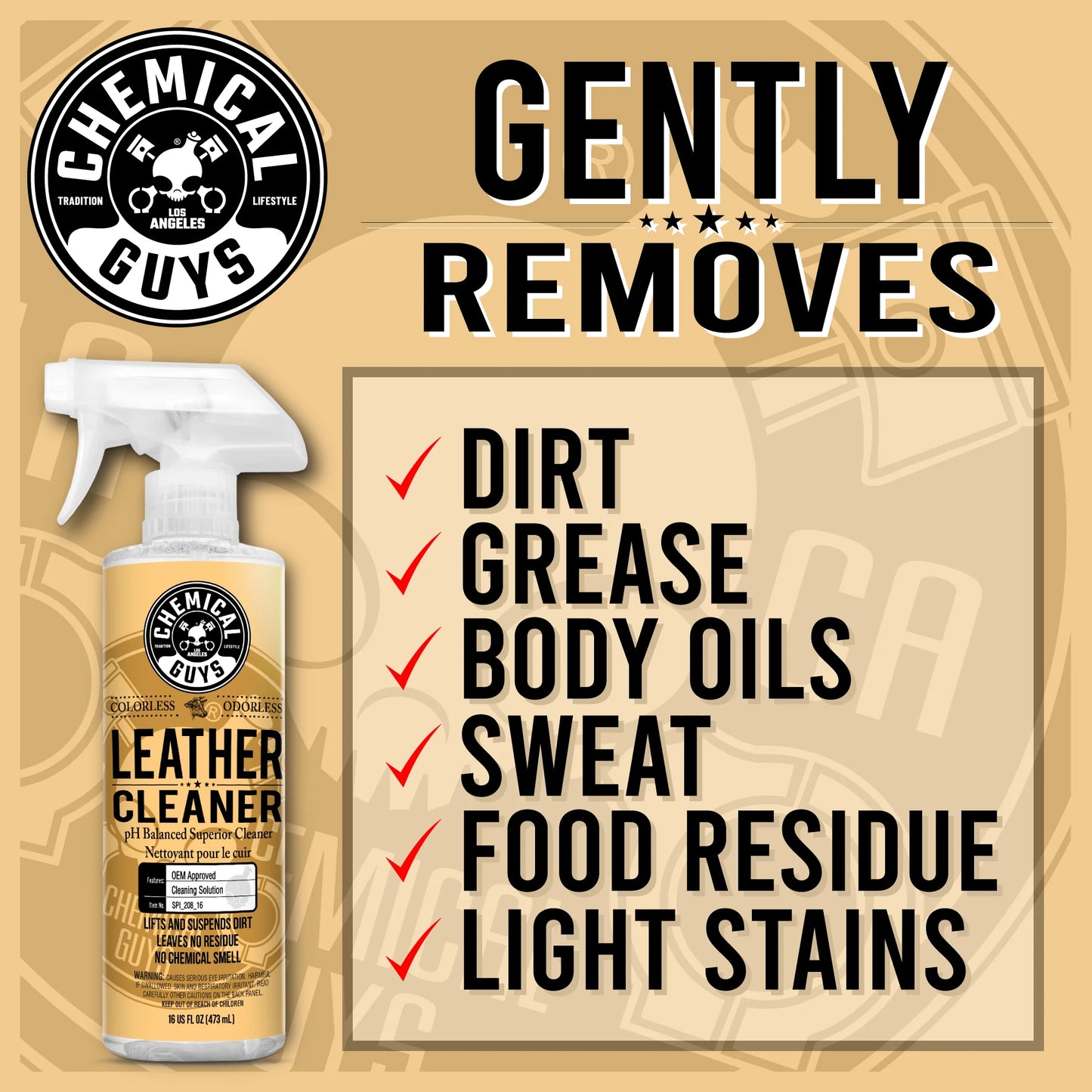 Leather Cleaner OEM Approved Leather Cleaner