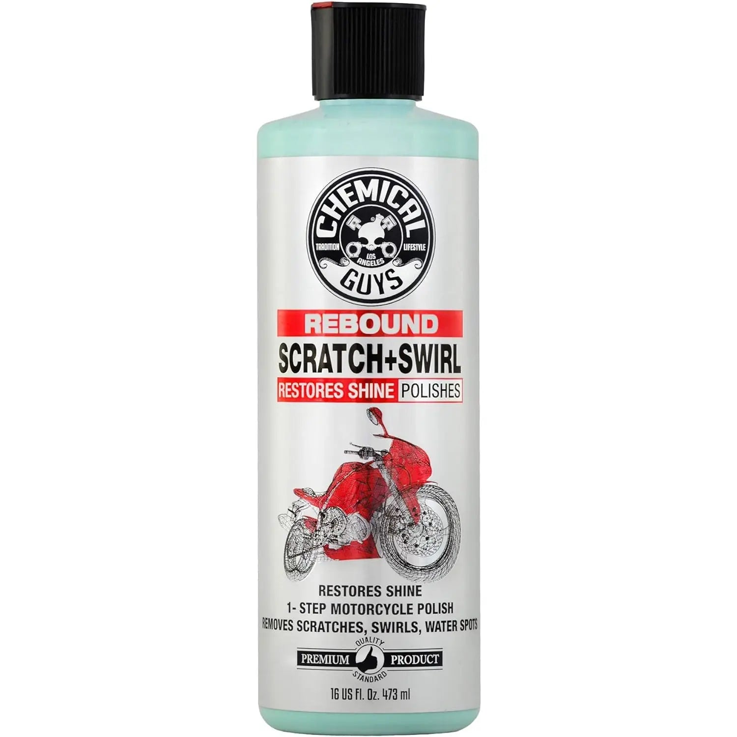 Rebound Scratch Swirl Remover for Motorcycles Chemical Guys