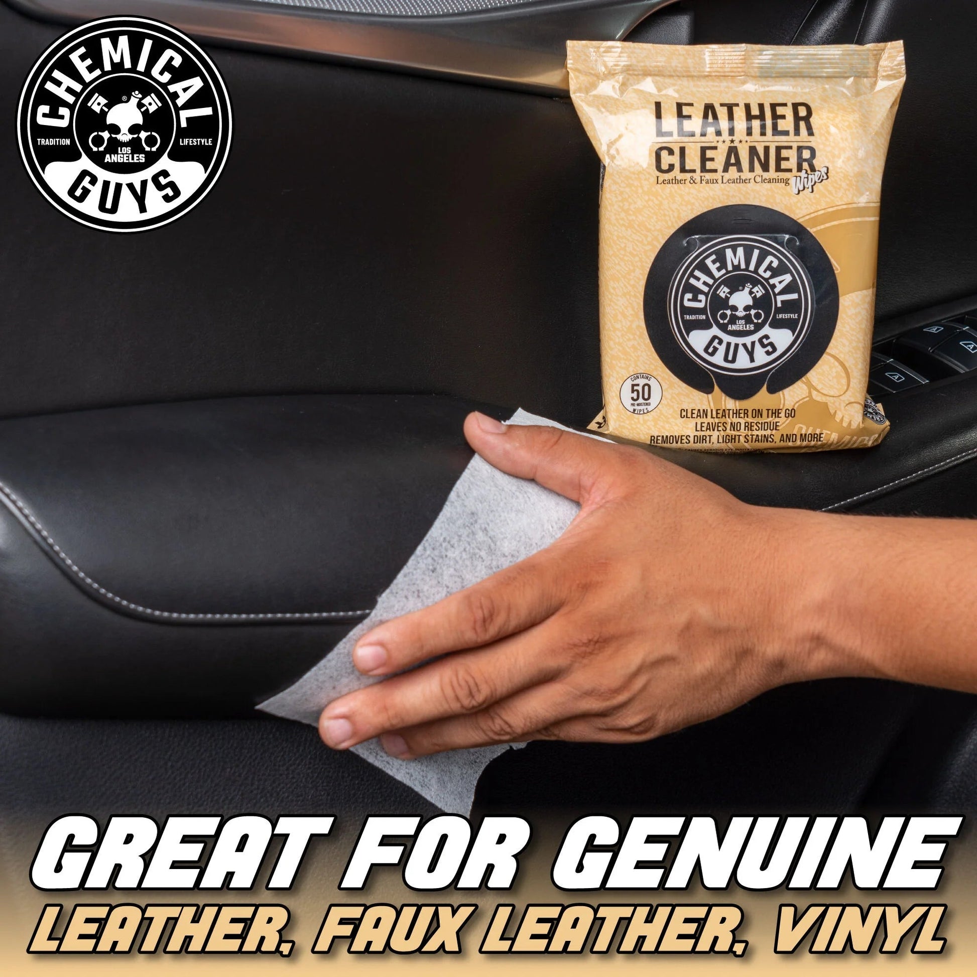 Leather Cleaning Wipes Chemical Guys