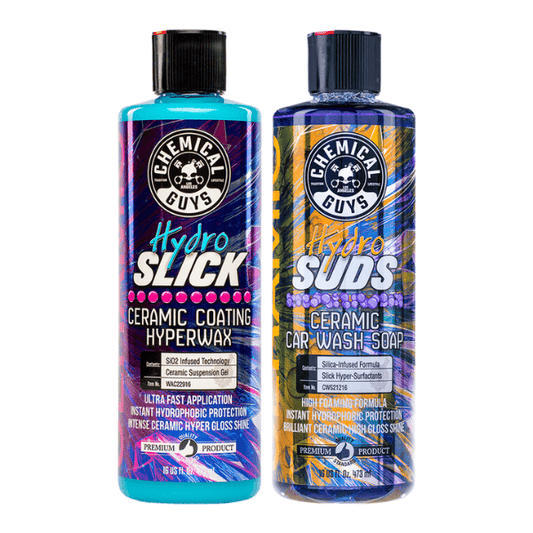 Hydroslick & Hydrosuds SIO2 Wash, Shine and Protect Kit Chemical Guys