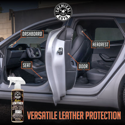 HydroLeather Ceramic Leather Protective Coating and Quick Detailer (16oz)
