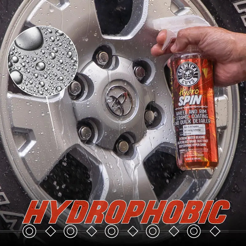 Hydrospin Wheel & Rim Ceramic Coating And Quick Detailer (16oz)