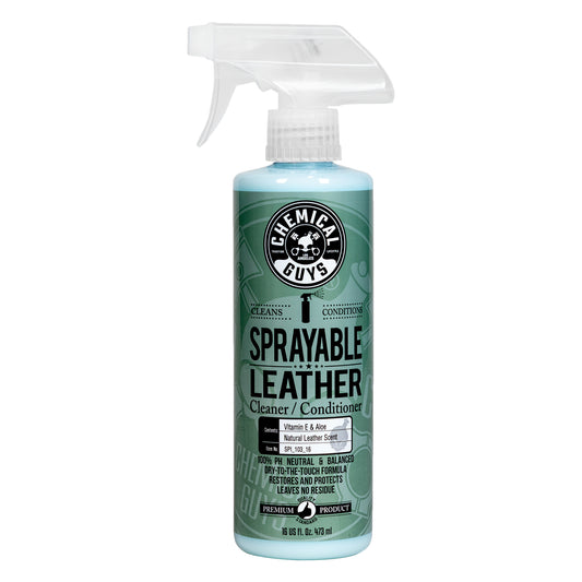 Spray Leather Conditioner with Vitamin E & Aloe