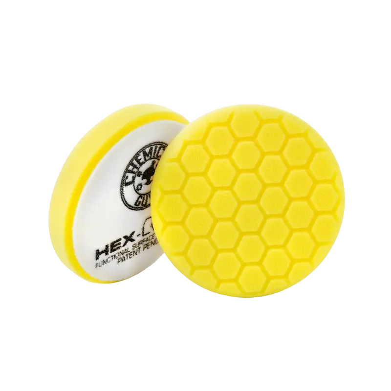 Hex-Logic Pad - Yellow Cutting/Compounding Pad