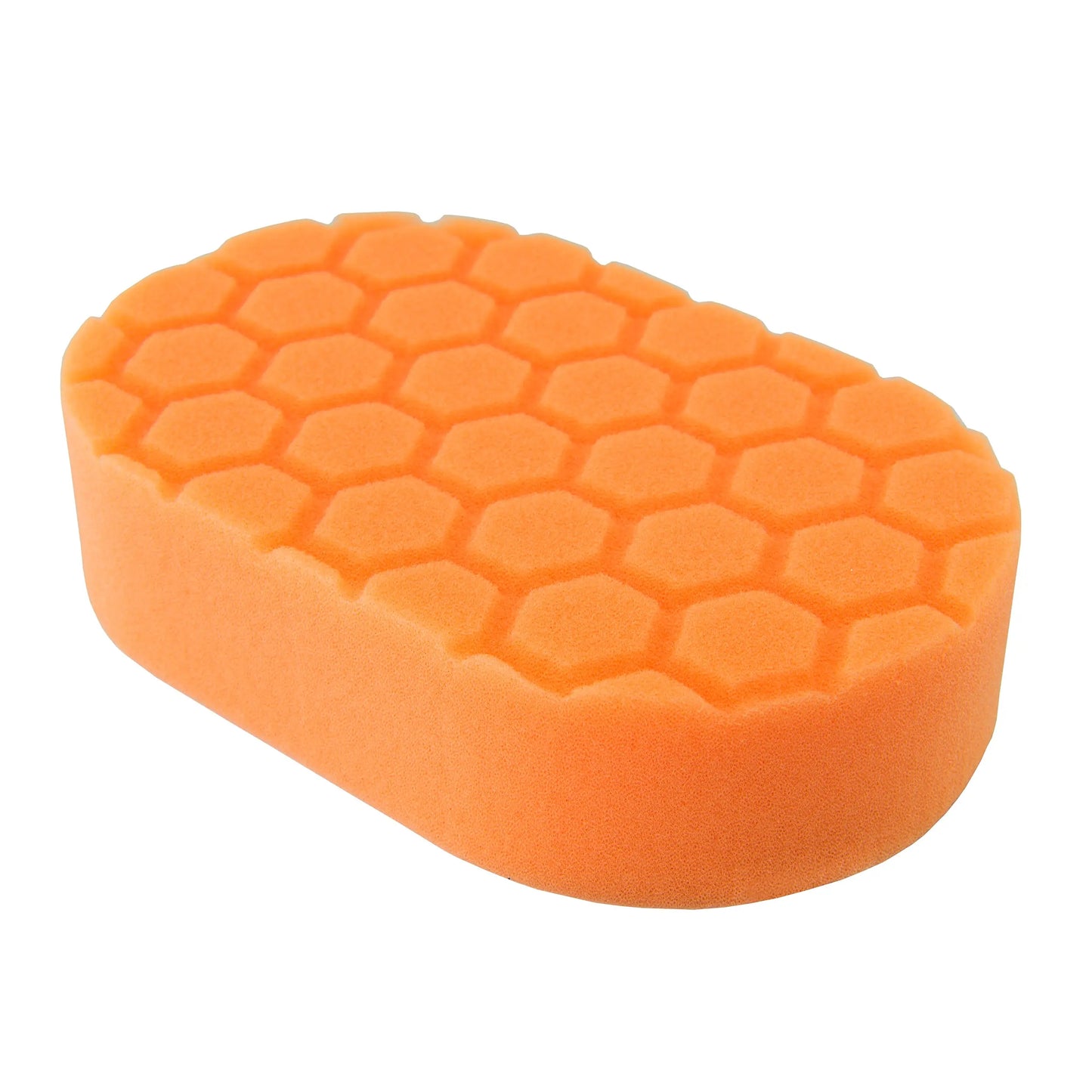 Orange Hex Logic Hand Applicator Pad