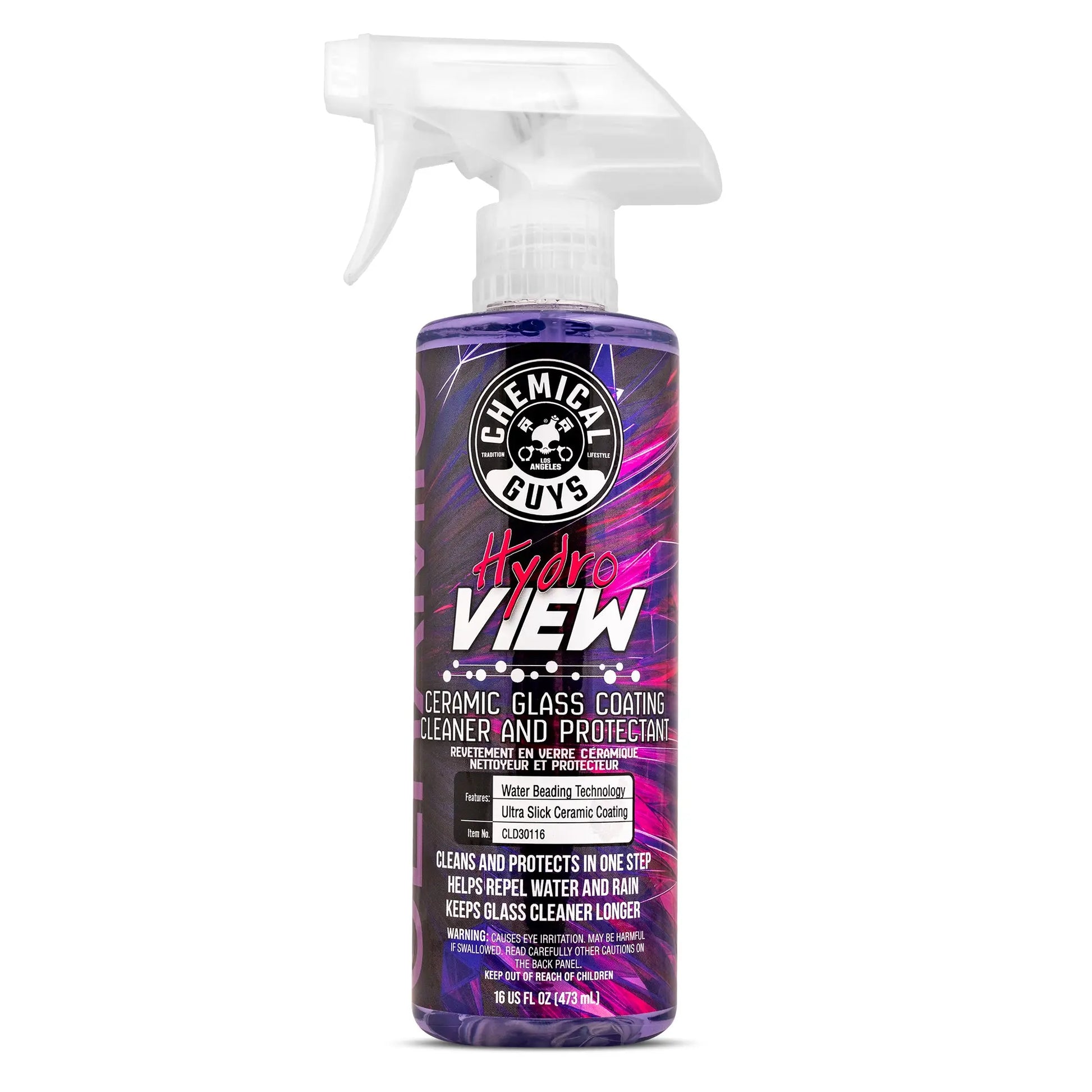 HydroView Ceramic Glass Cleaner & Coating (16oz) - Chemical Guys