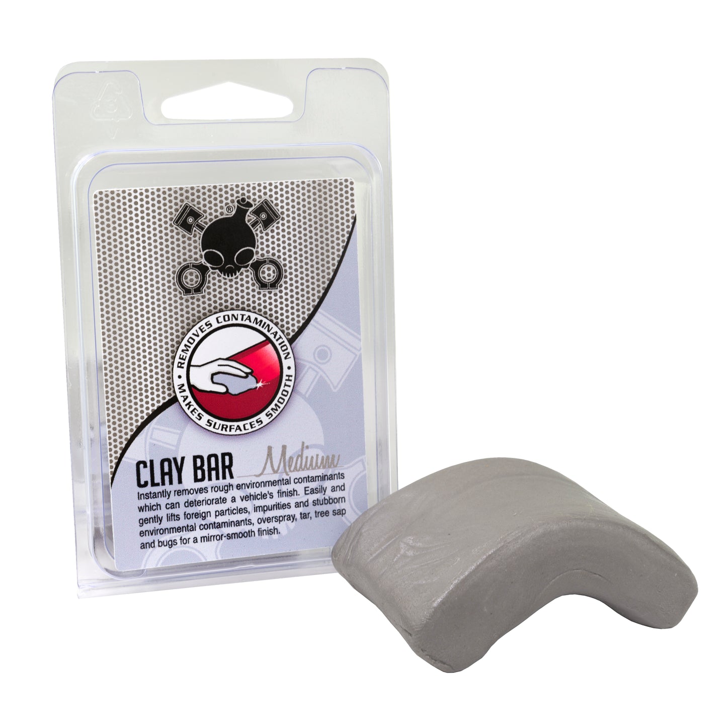 New Clay Bar Medium - Grey 100 Gram Bar