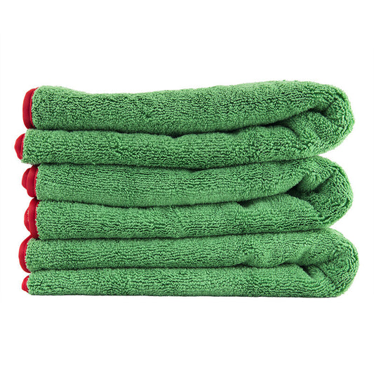 Fluffer 24' X 16'  Green With Banded Red Edges (3 Pack)