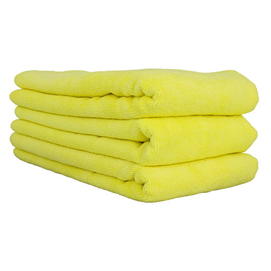 Workhorse Professional Grade Microfiber Towel 3 Pack (Yellow)