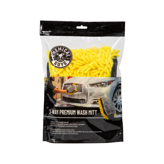 Three-Way Premium Wash Mitt - Chemical Guys