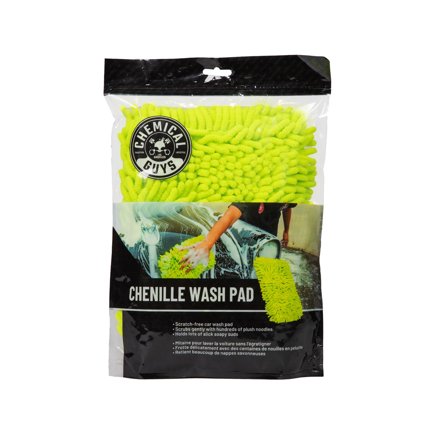 Chenille Microfiber Premium Scratch-Free Wash Pad