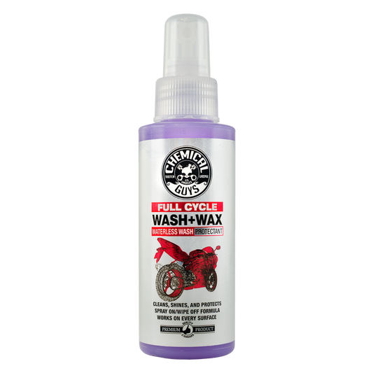 Full Cycle Wash & Wax Waterless for Motorcycles (4oz)