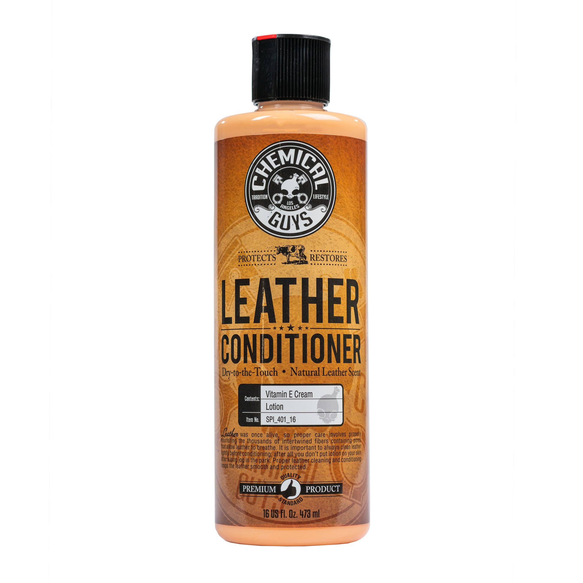 Chemical Guys Leather Conditioner - 1 Gallon - Case of 4 - SPI_401