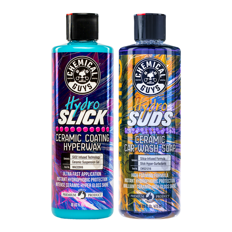 Hydroslick & Hydrosuds SIO2 Wash, Shine and Protect Kit