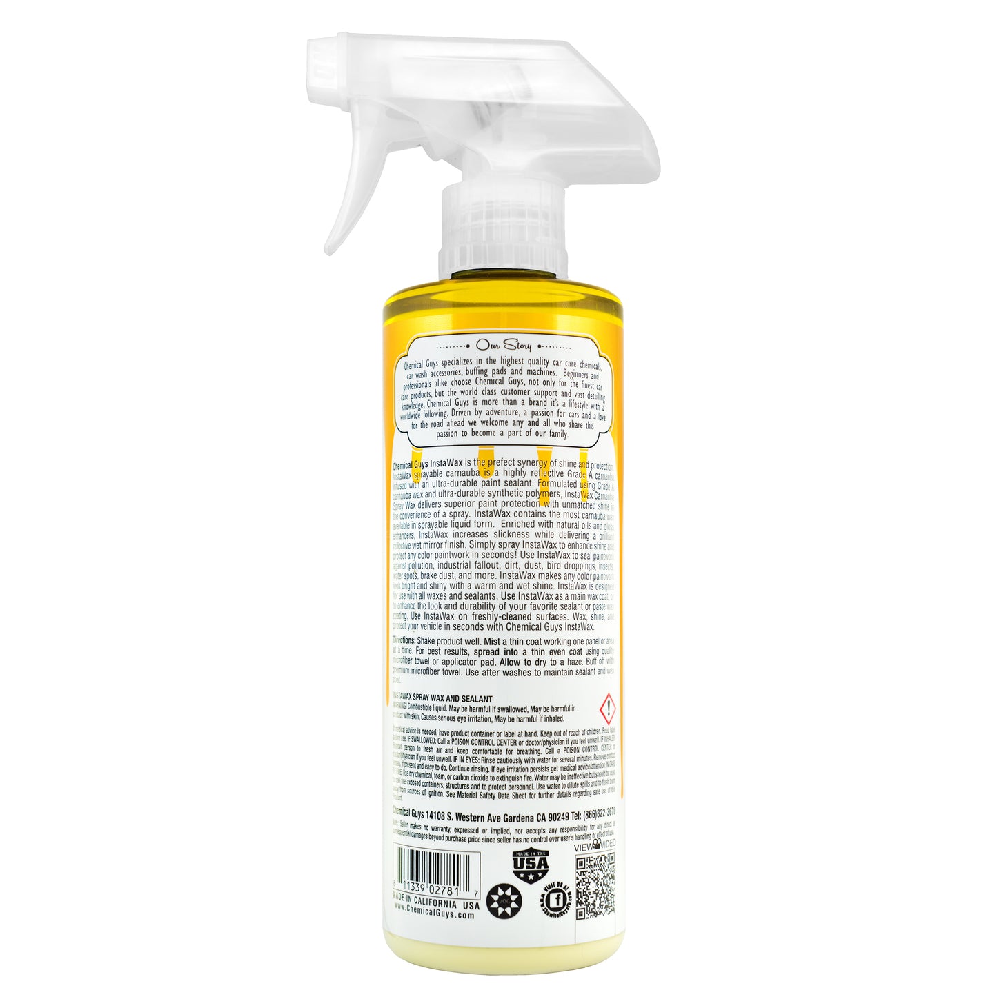 Instawax Spray Wax & Happy Ending Microfiber Towel Bundle / Kit