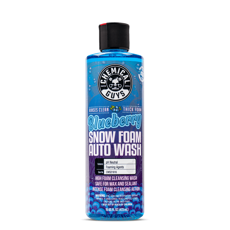 Blueberry Snow Foam Auto Wash (16oz) Chemical Guys