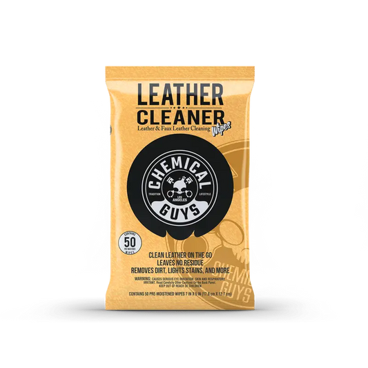 Leather Cleaning Wipes Chemical Guys