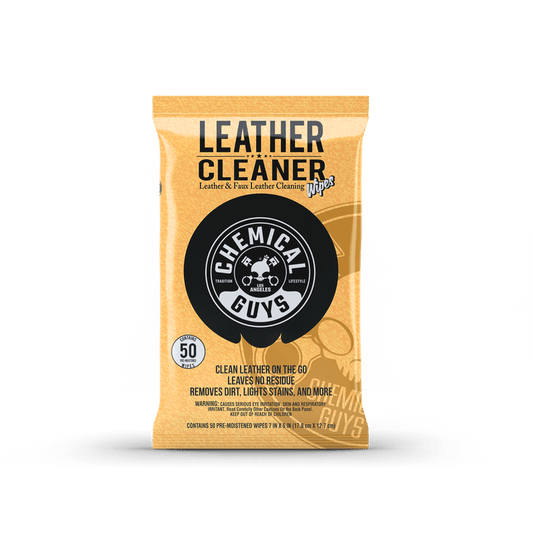 Leather Cleaning Wipes Chemical Guys